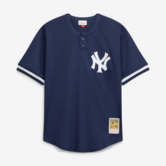 Derek Jeter New York Yankees Big & Tall Batting Practice Replica Player Jersey - Navy | Mitchell & Ness