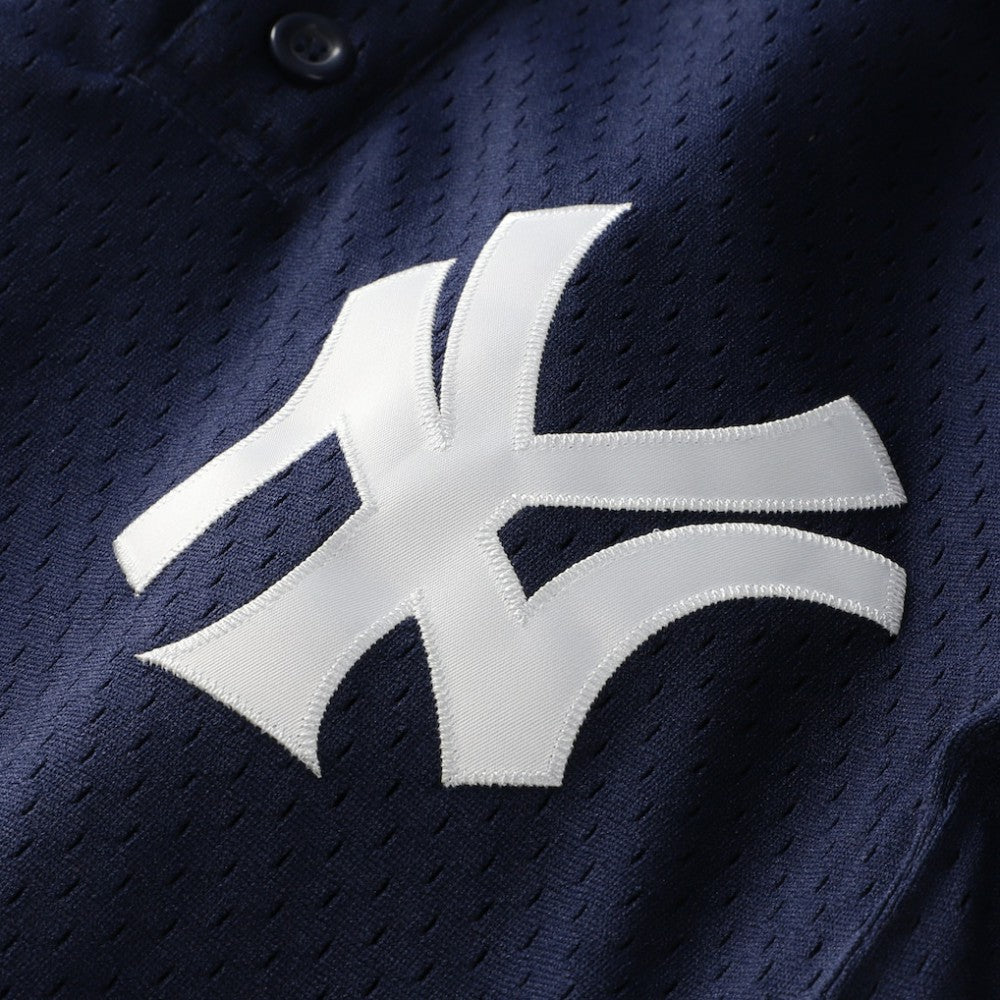 Derek Jeter New York Yankees Big & Tall Batting Practice Replica Player Jersey - Navy | Mitchell & Ness