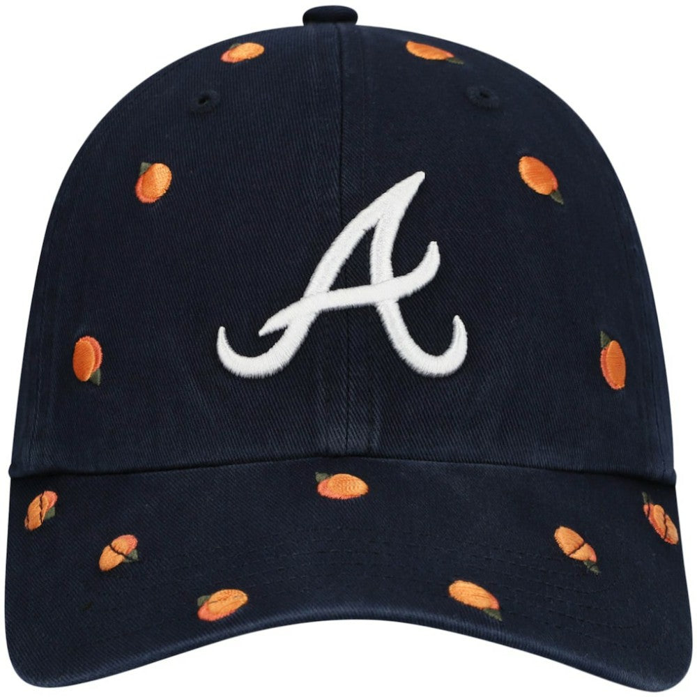 Atlanta Braves Women's Confetti Clean Up Adjustable Hat - Navy | 47 brand