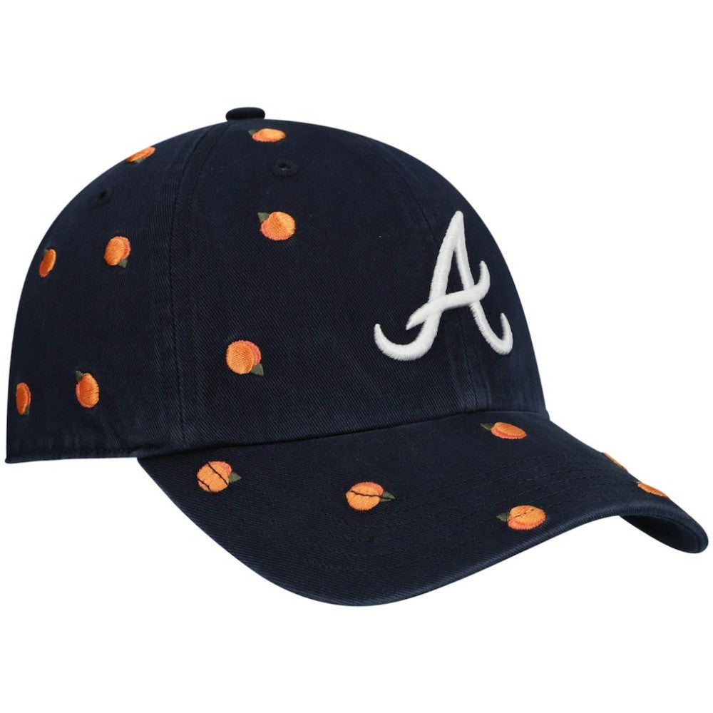 Atlanta Braves Women's Confetti Clean Up Adjustable Hat - Navy | 47 brand