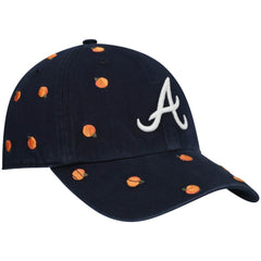 Atlanta Braves Women's Confetti Clean Up Adjustable Hat - Navy | 47 brand