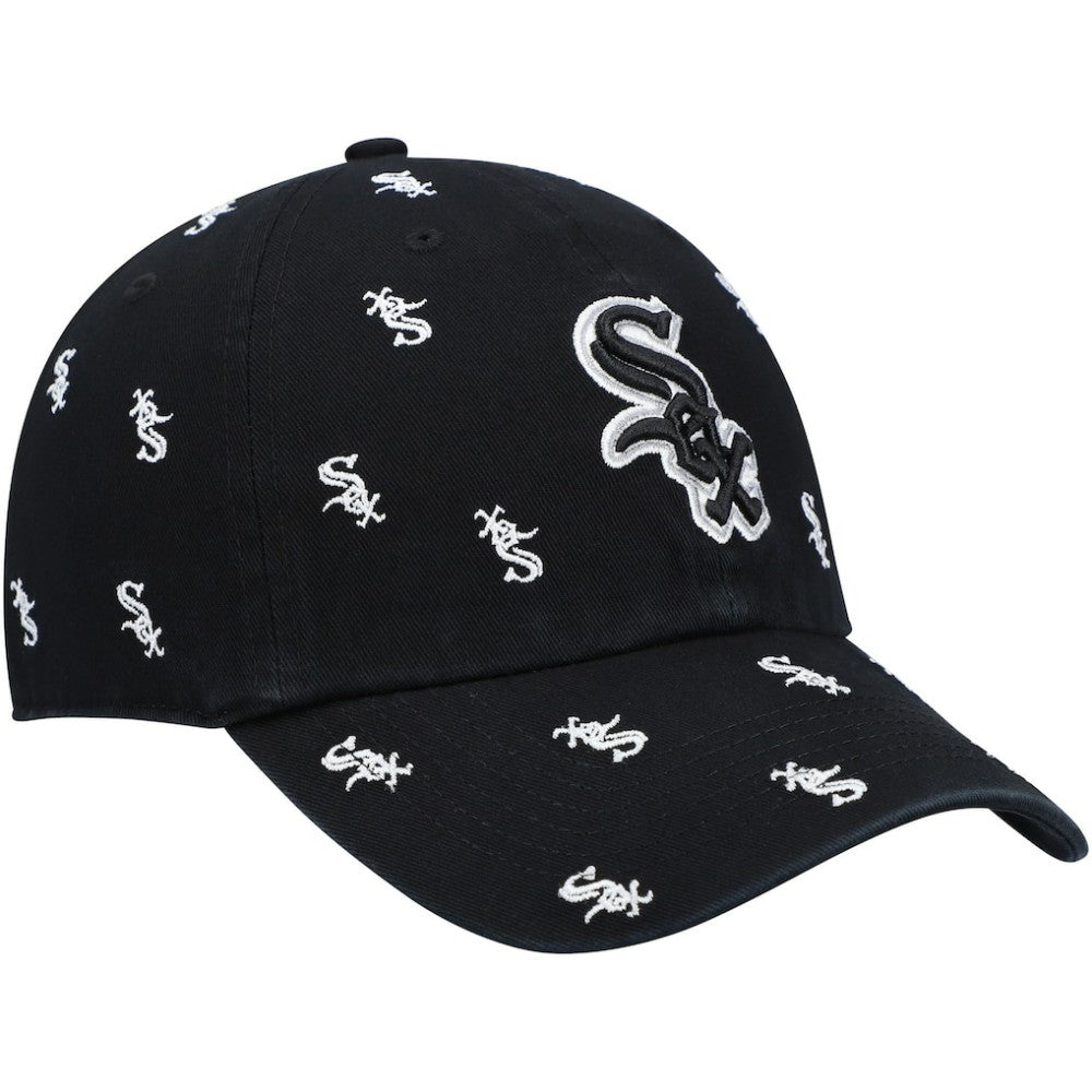 Chicago White Sox Women's Confetti Clean Up Adjustable Hat - Black | 47 brand