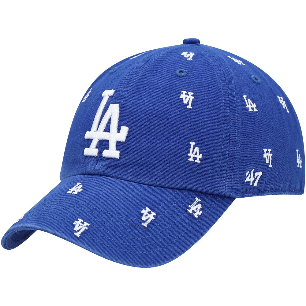 Los Angeles Dodgers Women's Confetti Clean Up Adjustable Hat - Royal | 47 brand