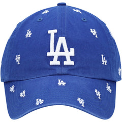 Los Angeles Dodgers Women's Confetti Clean Up Adjustable Hat - Royal | 47 brand