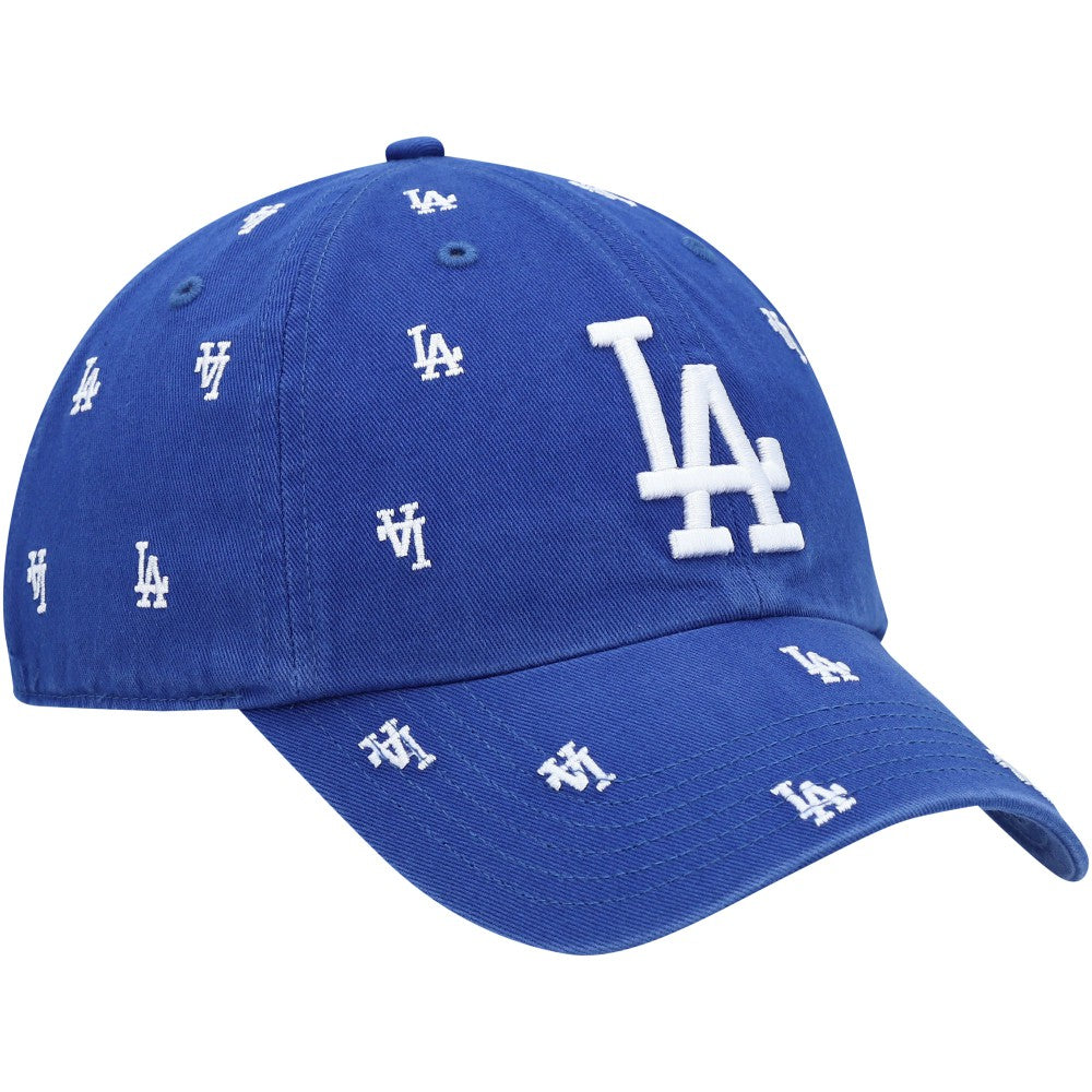 Los Angeles Dodgers Women's Confetti Clean Up Adjustable Hat - Royal | 47 brand