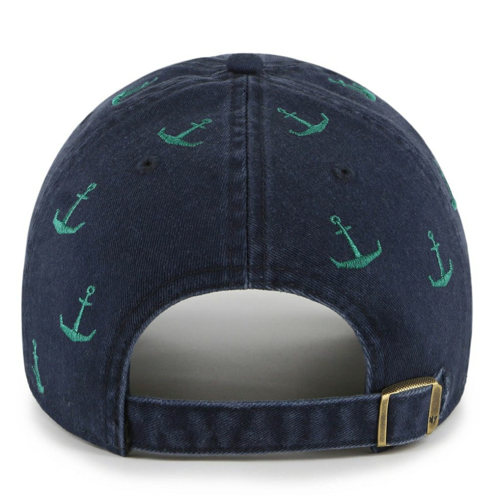 Seattle Mariners Women's Confetti Clean Up Adjustable Hat - Navy | 47 brand