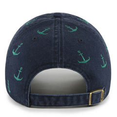 Seattle Mariners Women's Confetti Clean Up Adjustable Hat - Navy | 47 brand