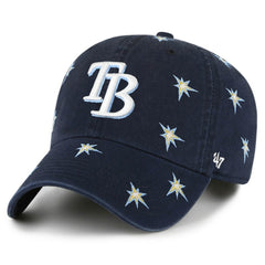 Tampa Bay Rays Women's Confetti Clean Up Adjustable Hat - Navy | 47 brand