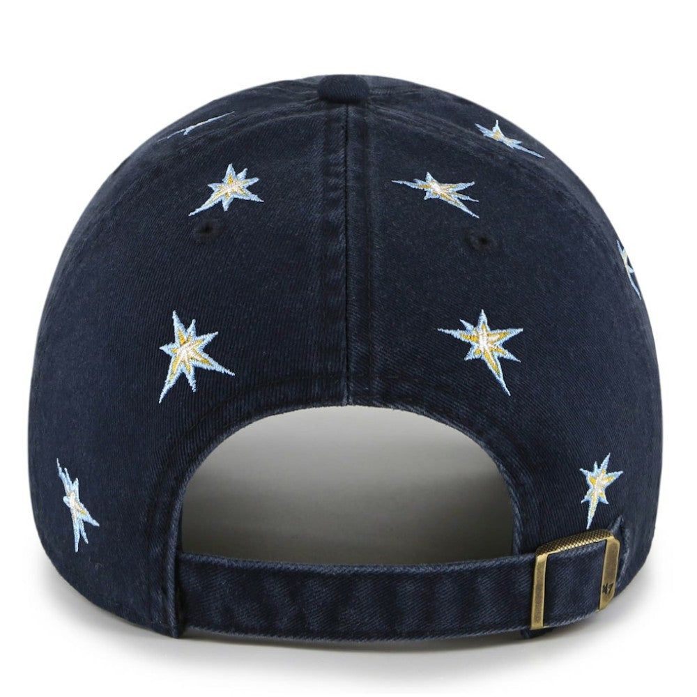 Tampa Bay Rays Women's Confetti Clean Up Adjustable Hat - Navy | 47 brand