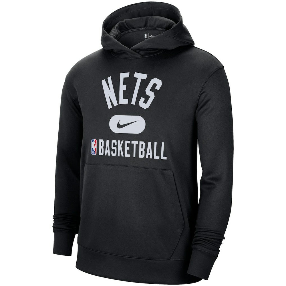 Brooklyn Nets 2021-2022 Spotlight On Court Performance Practice Pullover Hoodie - Black | Nike online