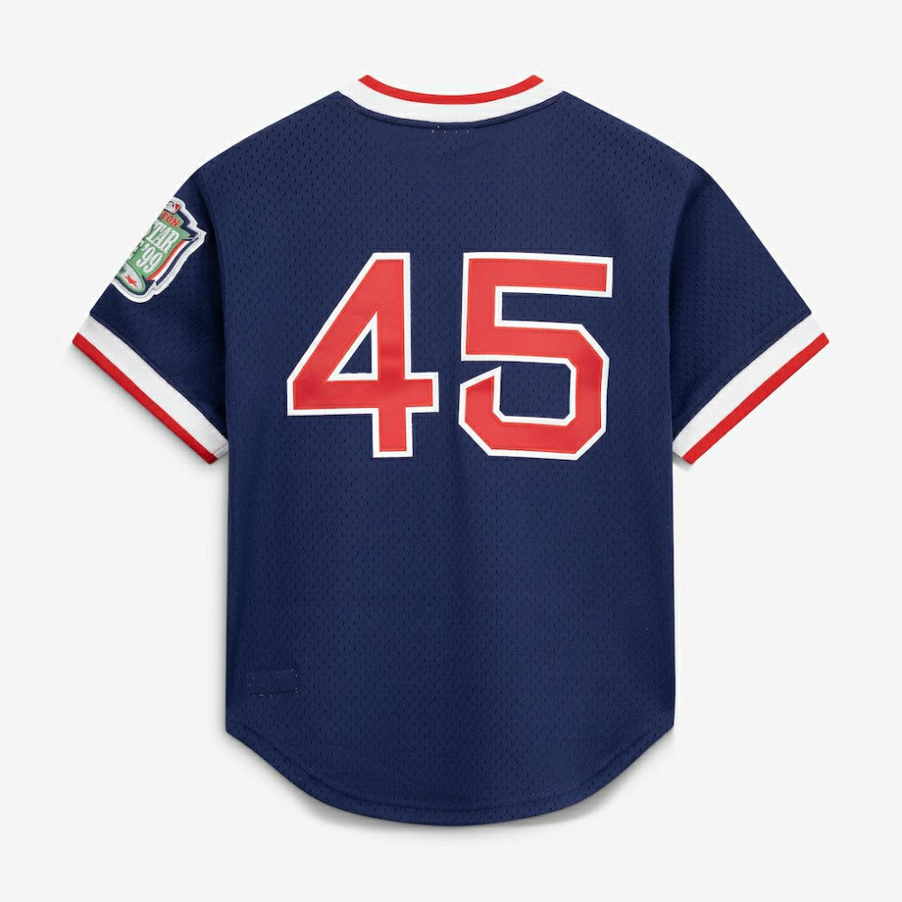 Pedro Martinez Boston Red Sox Authentic Batting Practice Jersey - Navy | Mitchell & Ness