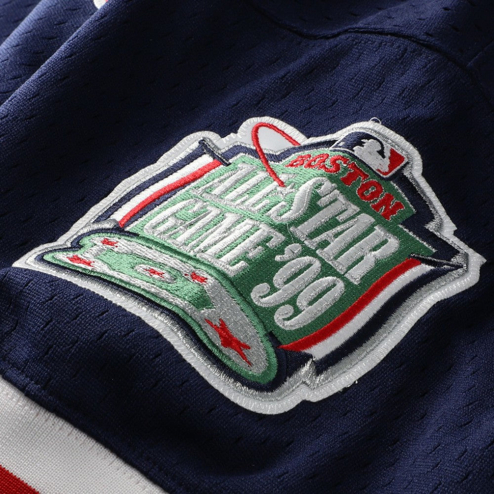 Pedro Martinez Boston Red Sox Authentic Batting Practice Jersey - Navy | Mitchell & Ness