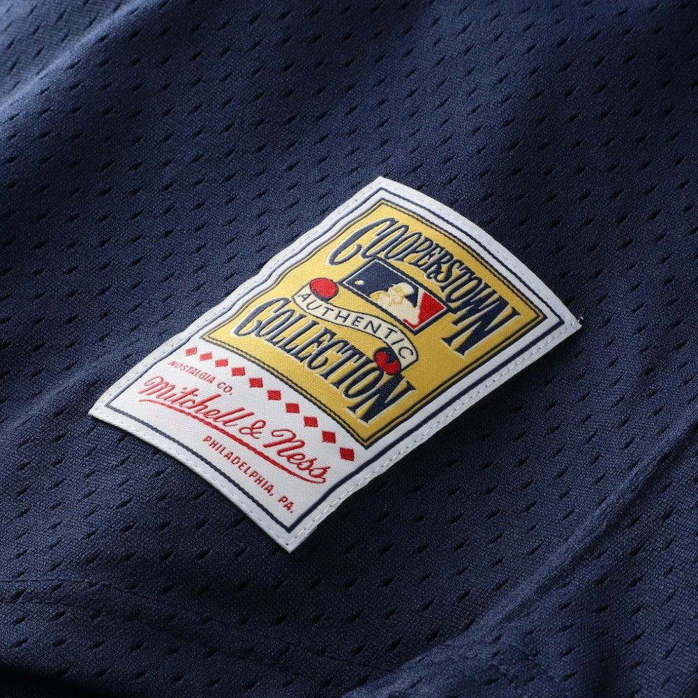 David Ortiz Minnesota Twins 2002 Cooperstown Collection Mesh Batting Practice Jersey - Navy | Mitchell & Ness