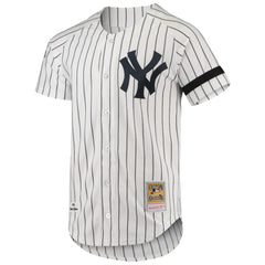 New York Yankees Cooperstown Collection 1996 Authentic Home Jersey - White | Mitchell & Ness
