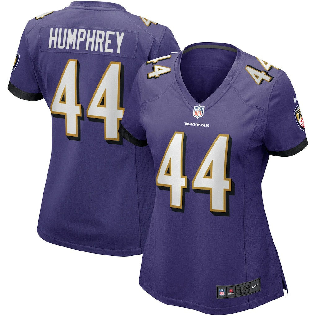 NFL Baltimore Ravens Marlon Humphrey  Women's Game Player Jersey