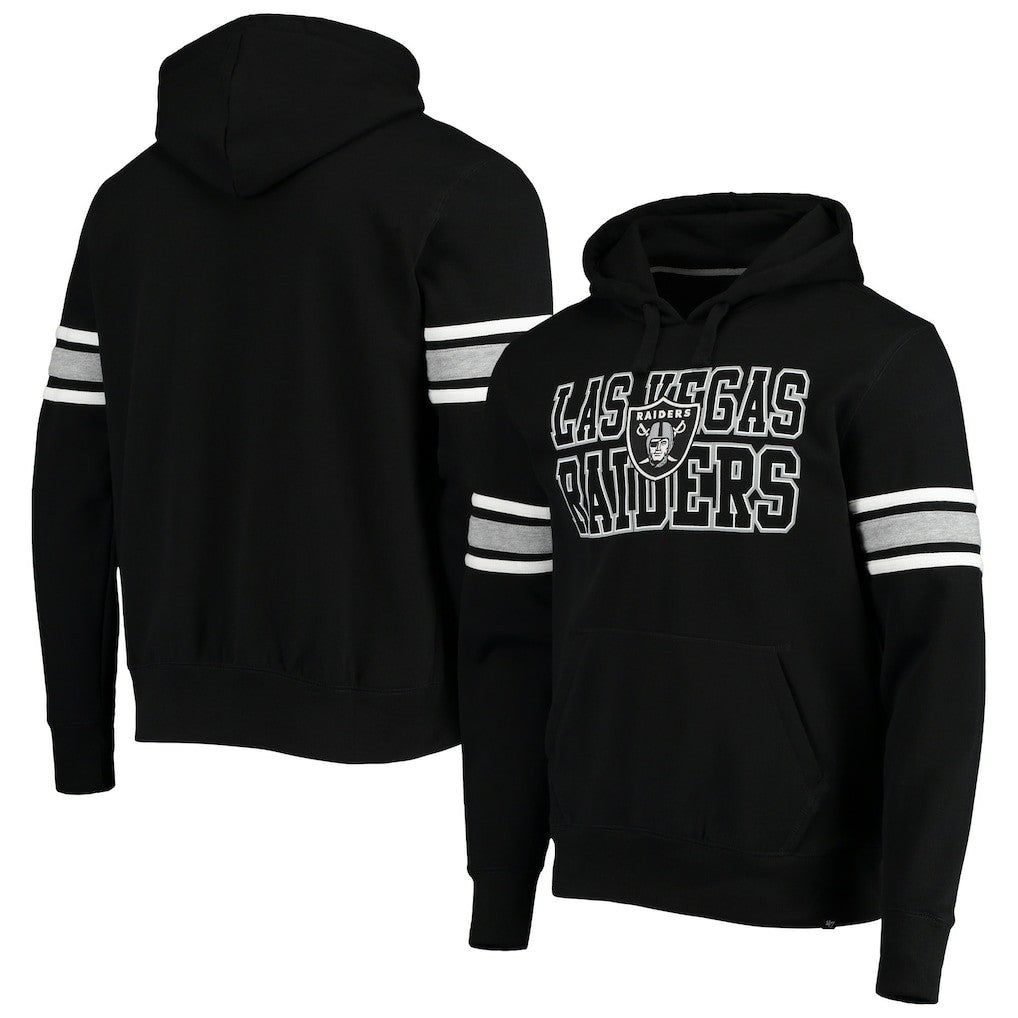 NFL Las Vegas Raiders '47 Double Block Pullover Hoodie
