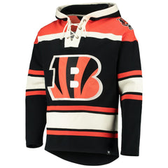 NFL Cincinnati Bengals '47 Lacer V-Neck Pullover Hoodie