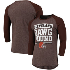 NFL Cleveland Browns Pastime Raglan 3/4-Sleeve T-Shirt