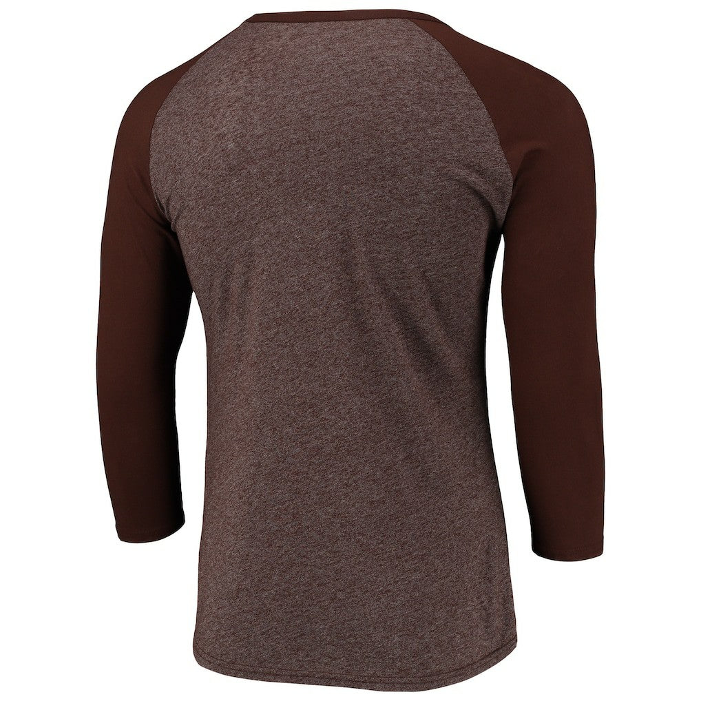 NFL Cleveland Browns Pastime Raglan 3/4-Sleeve T-Shirt