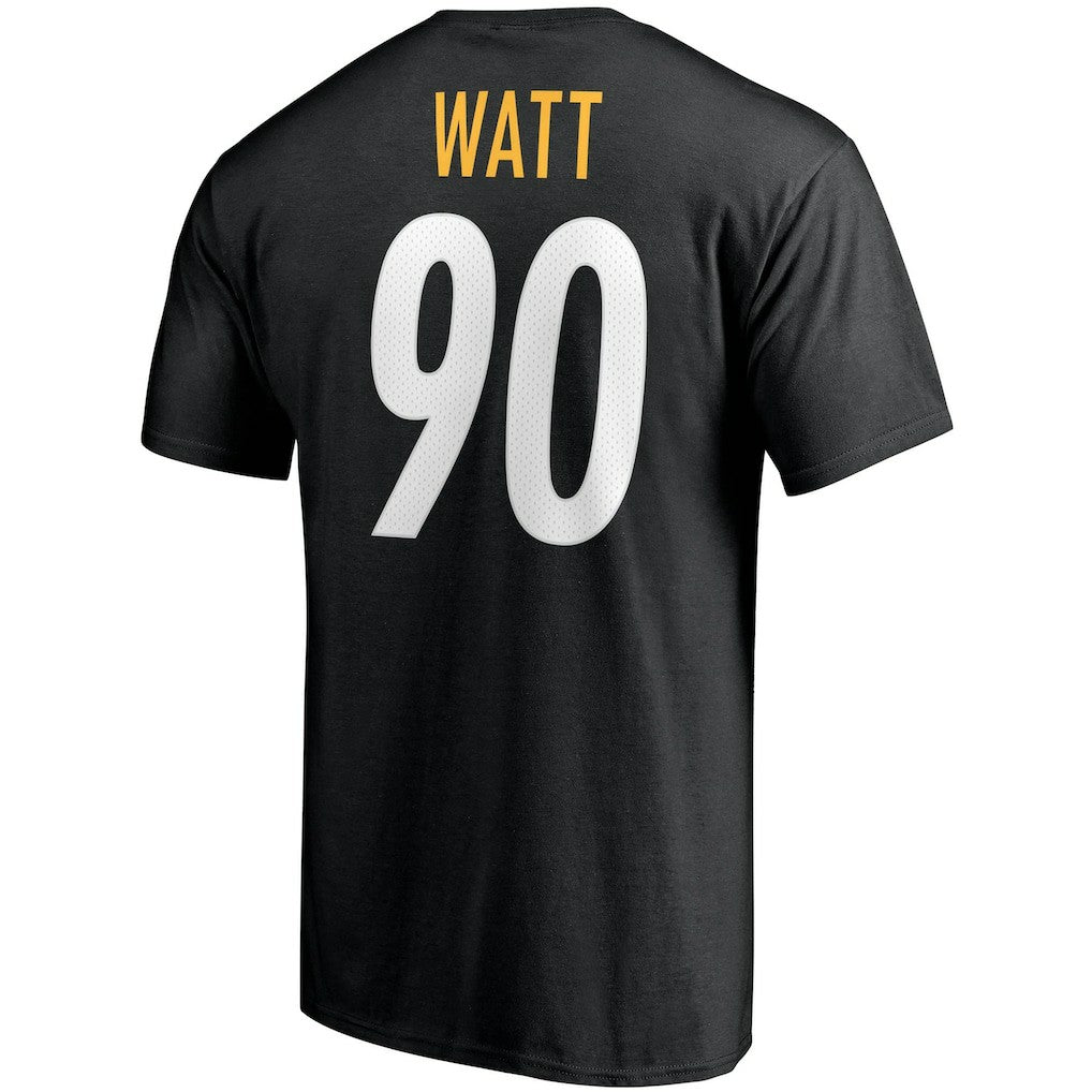 NFL Pittsburgh Steelers T.J. Watt  Player Icon Name & Number T-Shirt