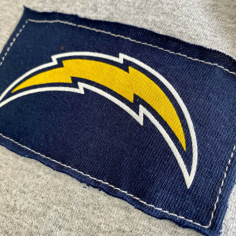 NFL Los Angeles Chargers Refried Apparel Sustainable Angle Long Sleeve T-Shirt