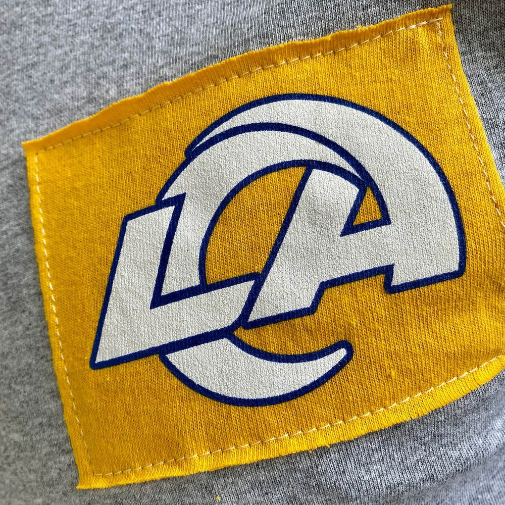 NFL Los Angeles Rams Refried Apparel Sustainable Angle Long Sleeve T-Shirt