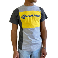 NFL Los Angeles Rams Refried Apparel Sustainable Split T-Shirt