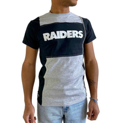NFL Las Vegas Raiders Refried Apparel Sustainable Split T-Shirt