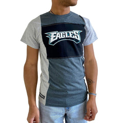 NFL Philadelphia Eagles Refried Apparel Sustainable Split T-Shirt