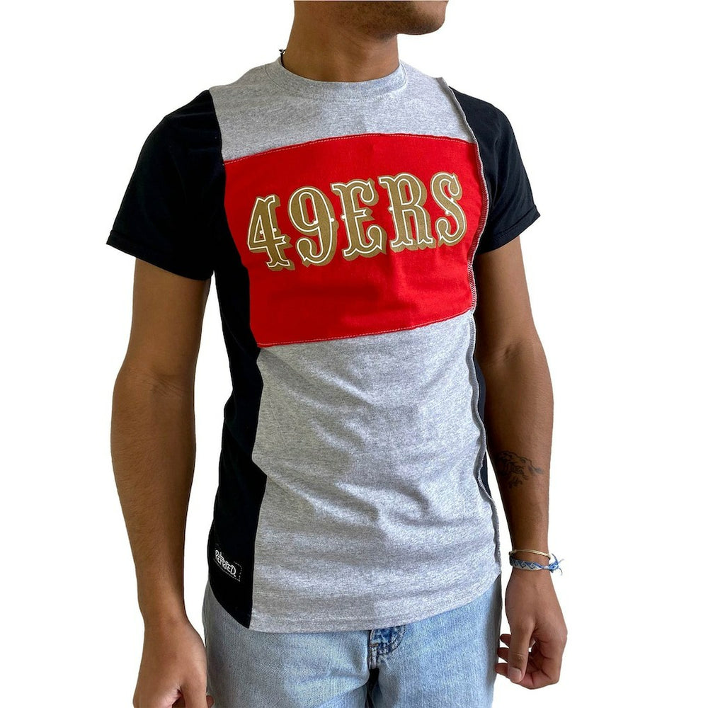 NFL San Francisco 49ers Refried Apparel Sustainable Split T-Shirt