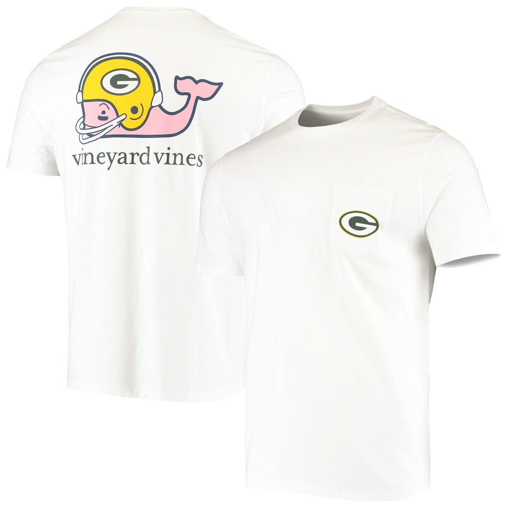 NFL Green Bay Packers Vineyard Vines Big & Tall Helmet T-Shirt