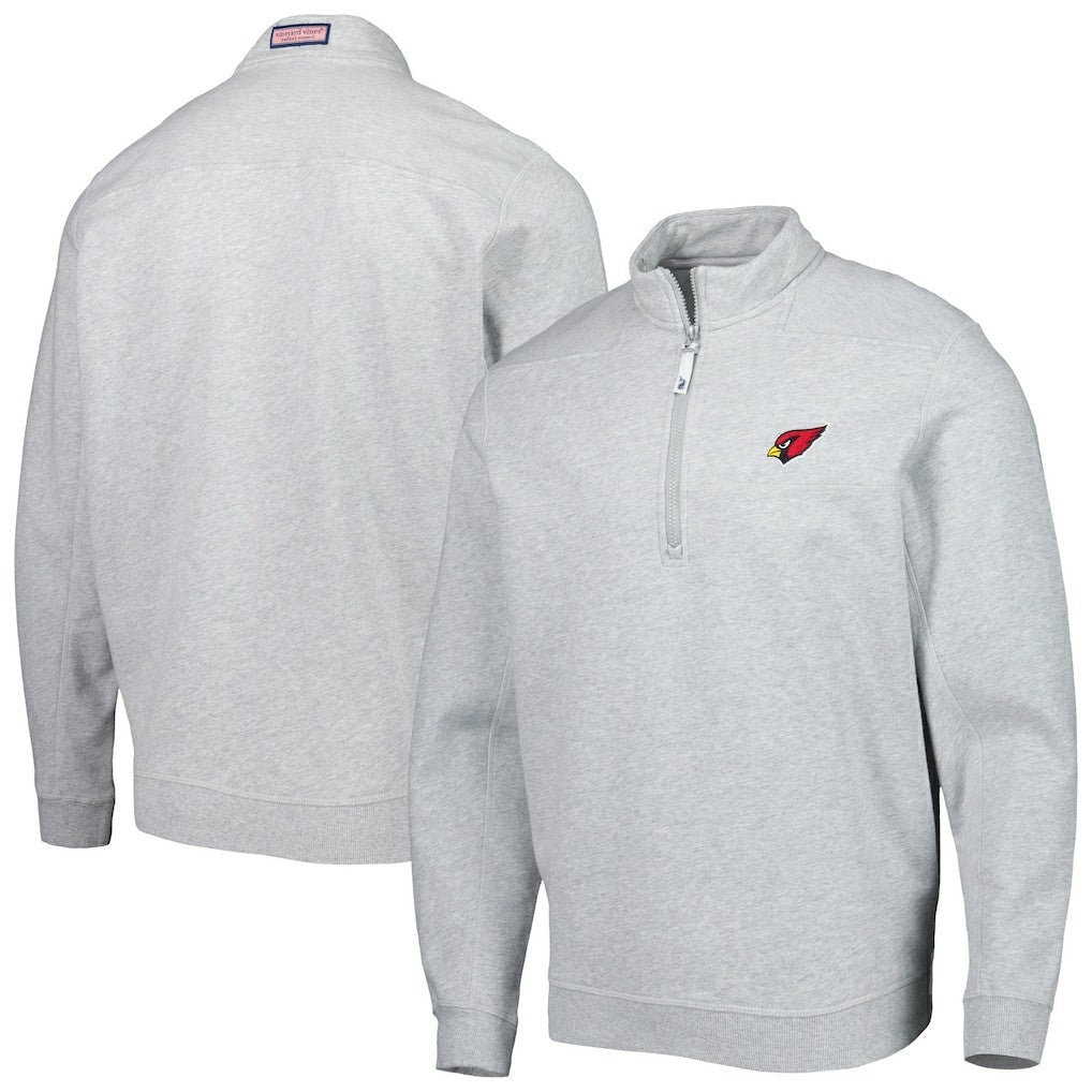 NFL Arizona Cardinals Vineyard Vines Shep Shirt Quarter-Zip Sweatshirt