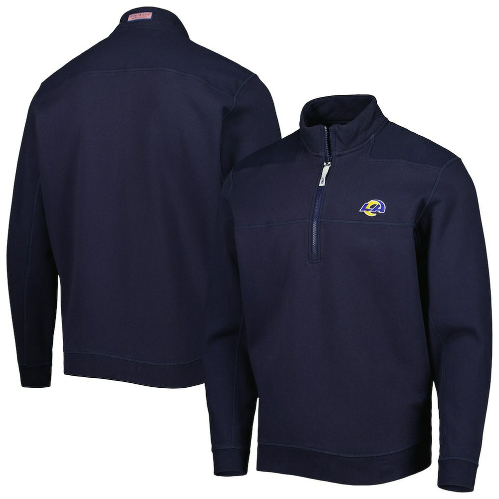 NFL Los Angeles Rams Vineyard Vines Shep Shirt Quarter-Zip Sweatshirt