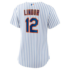 Francisco Lindor New York Mets Women's Home Replica Player Jersey - White | Nike