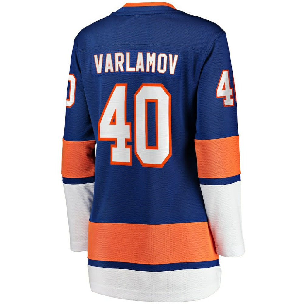 Semyon Varlamov New York Islanders Fanatics Women's Home Breakaway Jersey