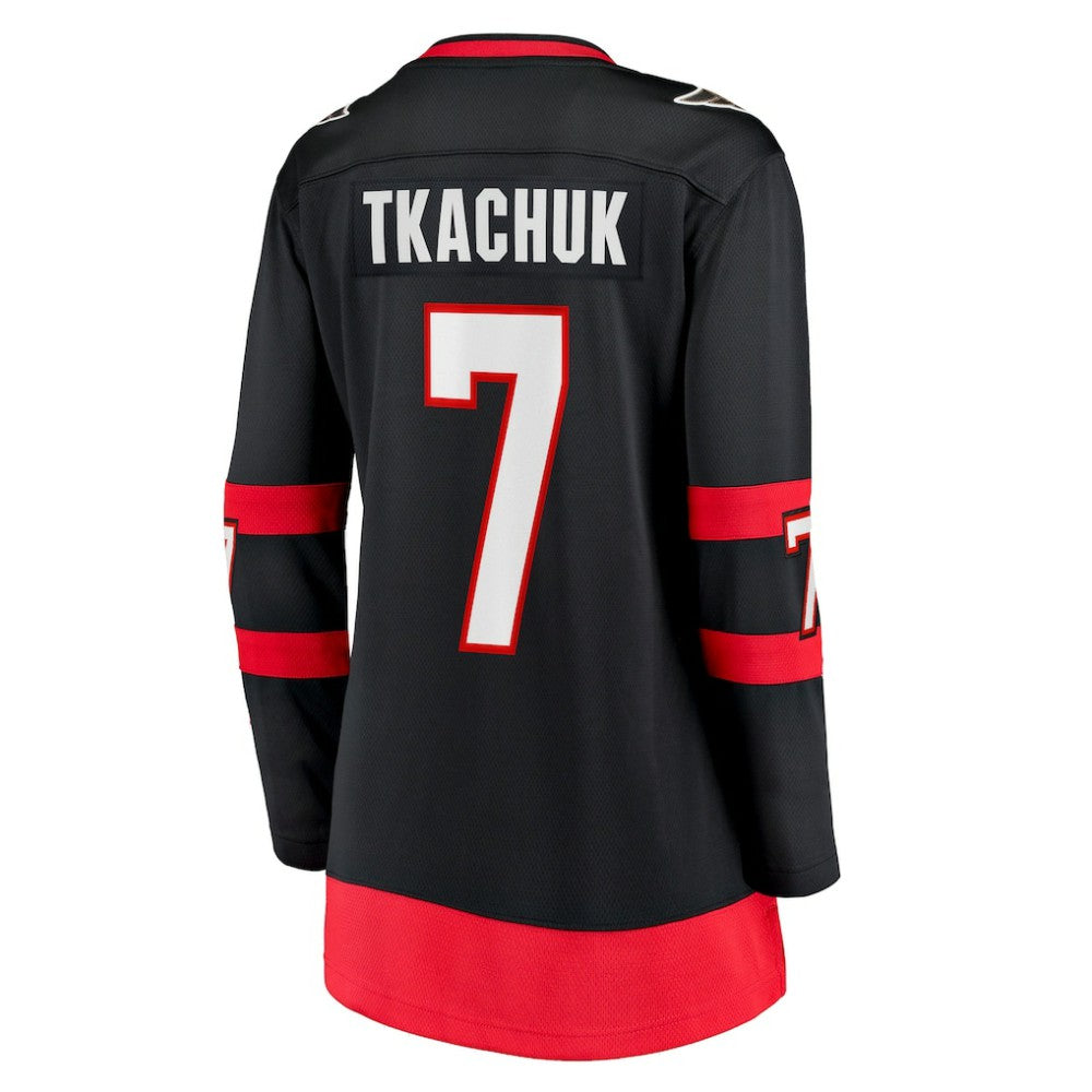 Brady Tkachuk Ottawa Senators Fanatics Women's Home Breakaway Jersey
