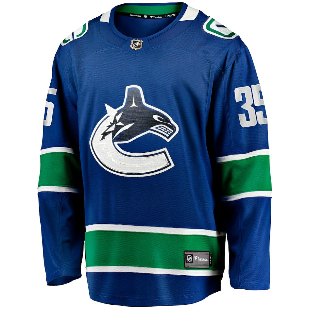 Thatcher Demko Vancouver Canucks Fanatics Home Breakaway Jersey