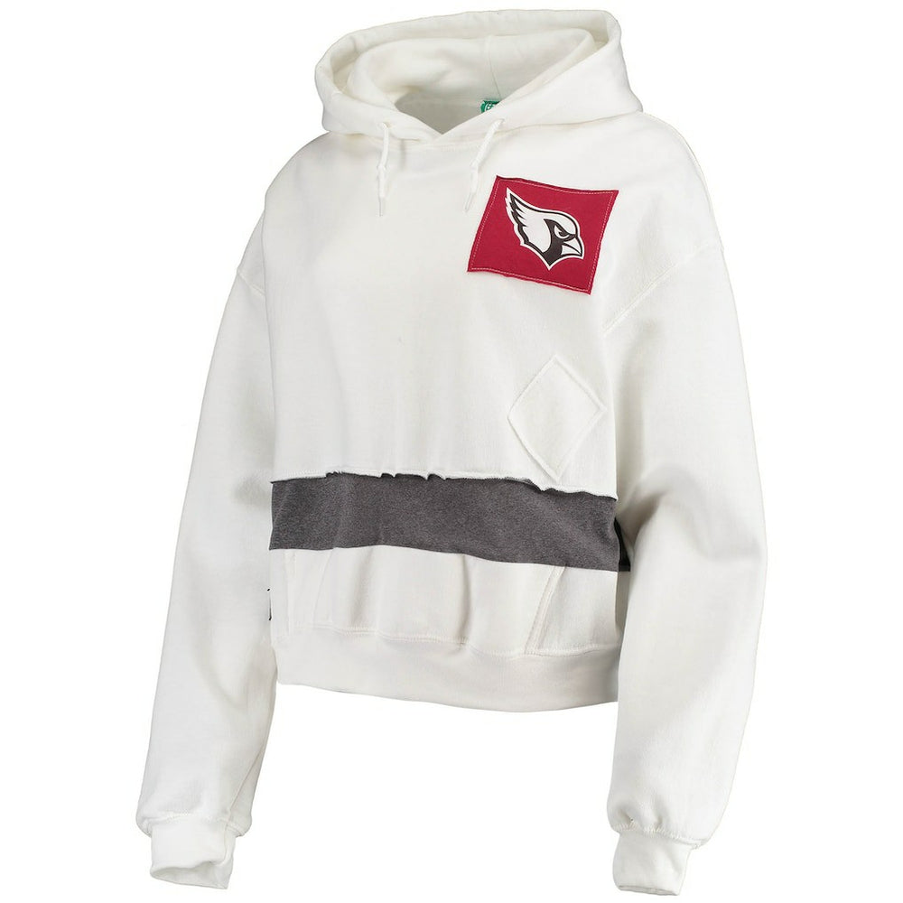 NFL Arizona Cardinals Refried Apparel Women's Sustainable Crop Dolman Pullover Hoodie