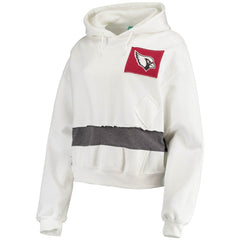NFL Arizona Cardinals Refried Apparel Women's Sustainable Crop Dolman Pullover Hoodie