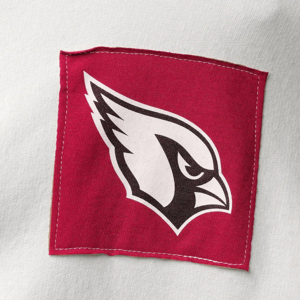 NFL Arizona Cardinals Refried Apparel Women's Sustainable Crop Dolman Pullover Hoodie