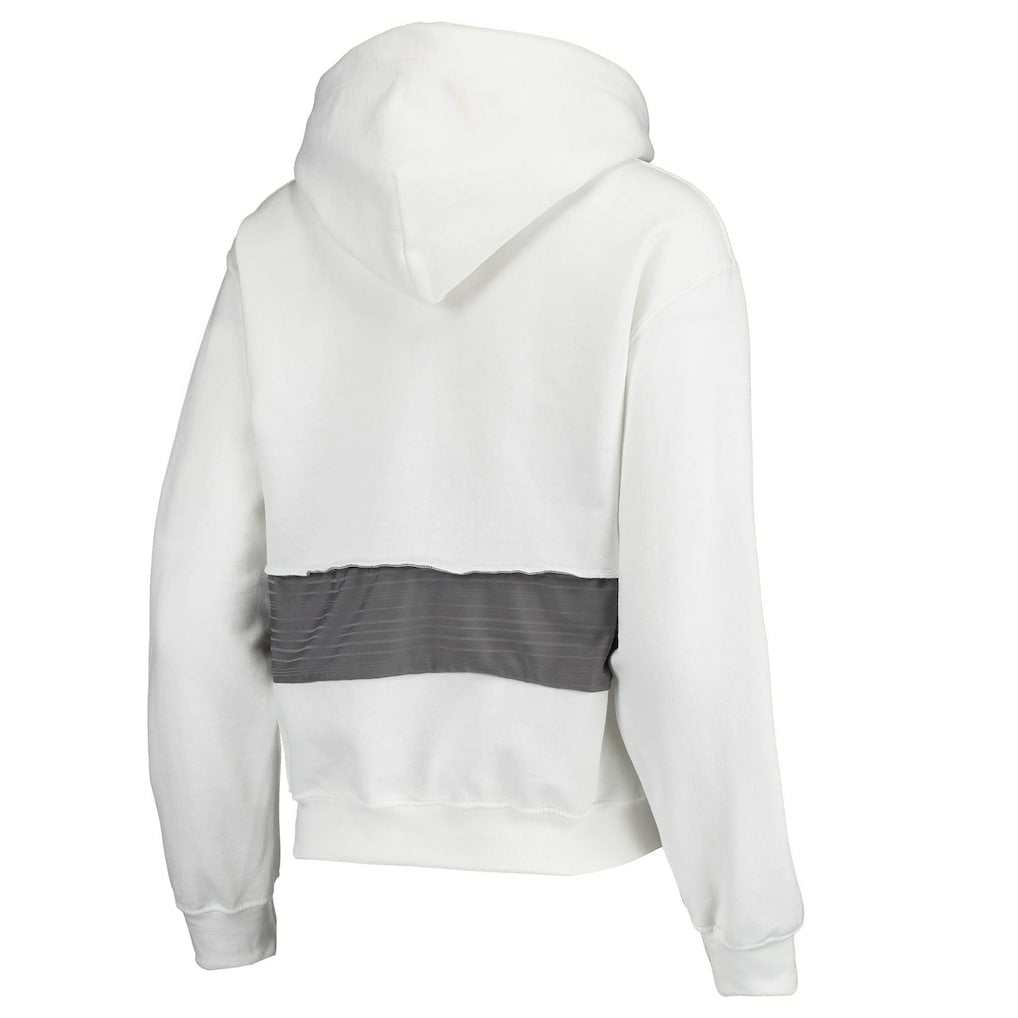 NFL Los Angeles Rams Refried Apparel Women's Sustainable Crop Dolman Pullover Hoodie