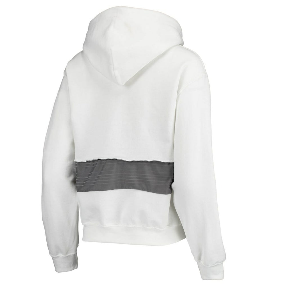 NFL Los Angeles Rams Refried Apparel Women's Sustainable Crop Dolman Pullover Hoodie