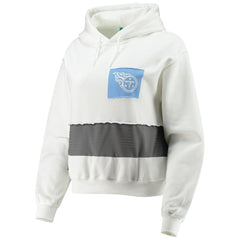 NFL Tennessee Titans Refried Apparel Women's Sustainable Crop Dolman Pullover Hoodie