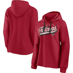 NFL Atlanta Falcons Women's First Contact Raglan Pullover Hoodie