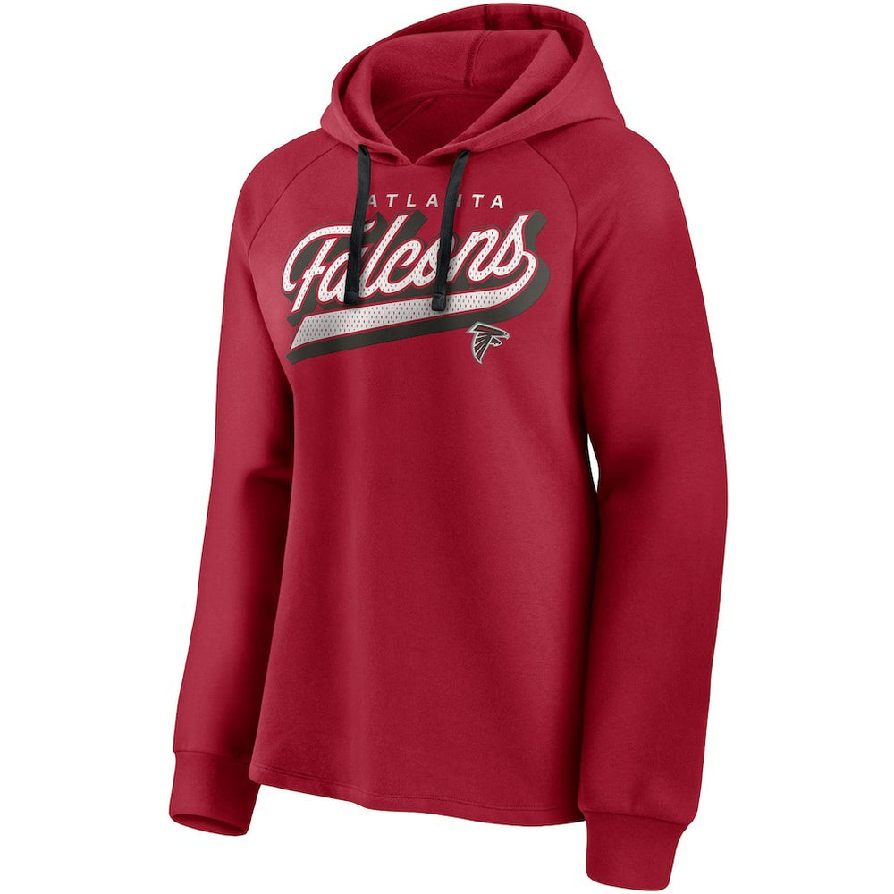 NFL Atlanta Falcons Women's First Contact Raglan Pullover Hoodie