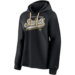 NFL New Orleans Saints Women's First Contact Raglan Pullover Hoodie