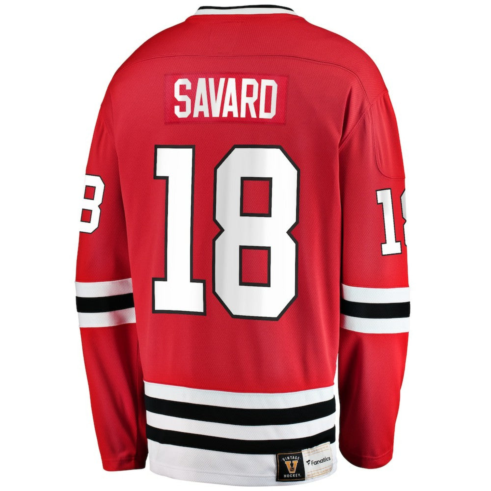 Denis Savard Chicago Blackhawks Fanatics Premier Breakaway Retired Player Jersey