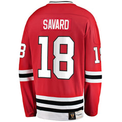 Denis Savard Chicago Blackhawks Fanatics Premier Breakaway Retired Player Jersey
