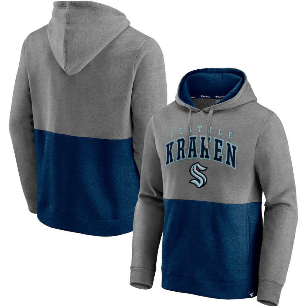 Seattle Kraken Fanatics Block Party Classic Arch Signature Pullover Hoodie