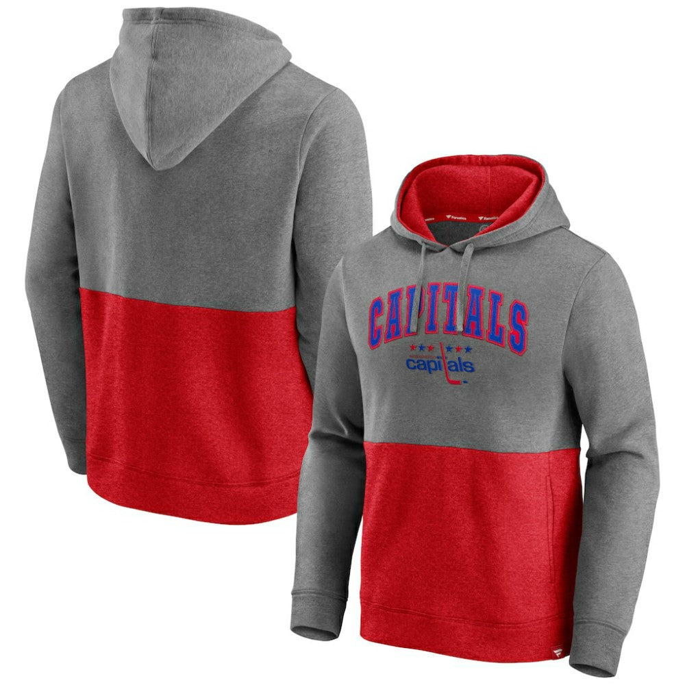 Washington Capitals Fanatics Block Party Classic Arch Signature Pullover Hoodie